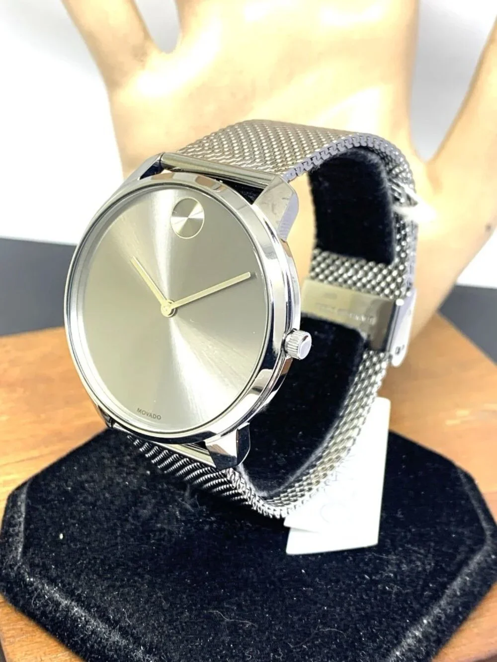 Movado Men's Watch 3600599 Bold Swiss Quartz Gray Dial Gunmetal Steel Band 42mm